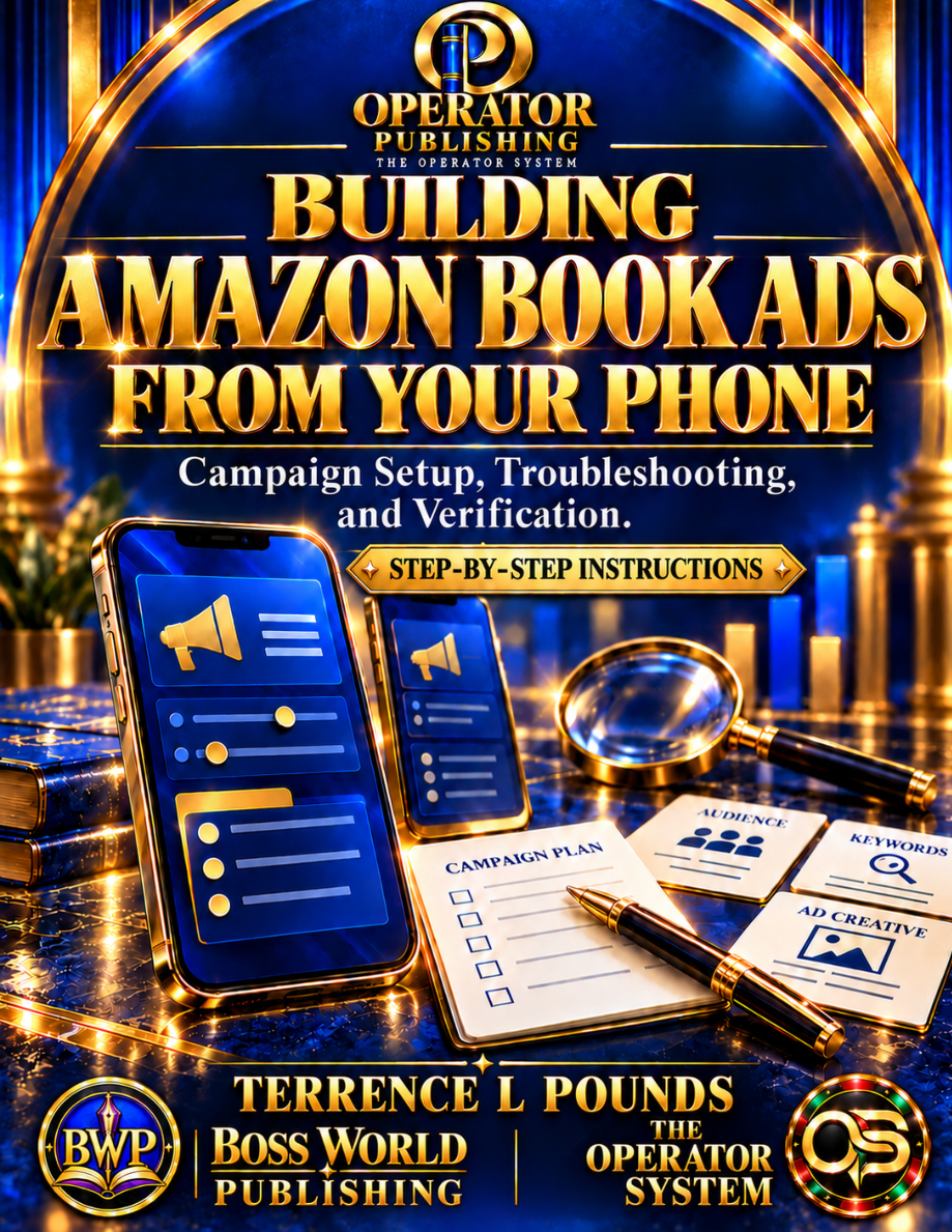 Building Amazon Book Ads From Your Phone cover